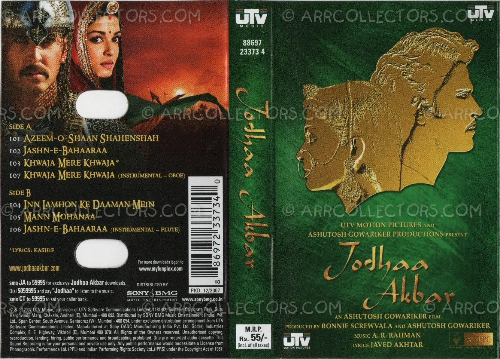 Jodhaa Akbar Cover