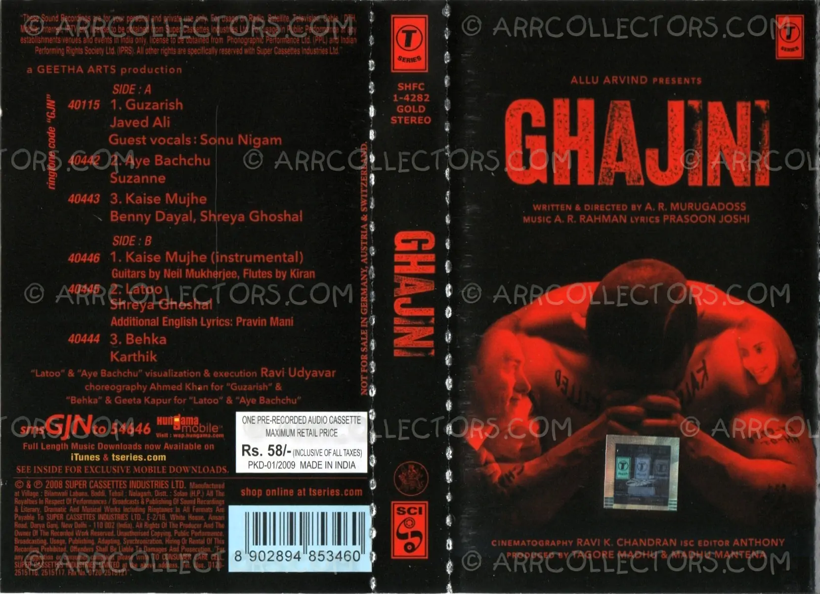 Ghajini Cover