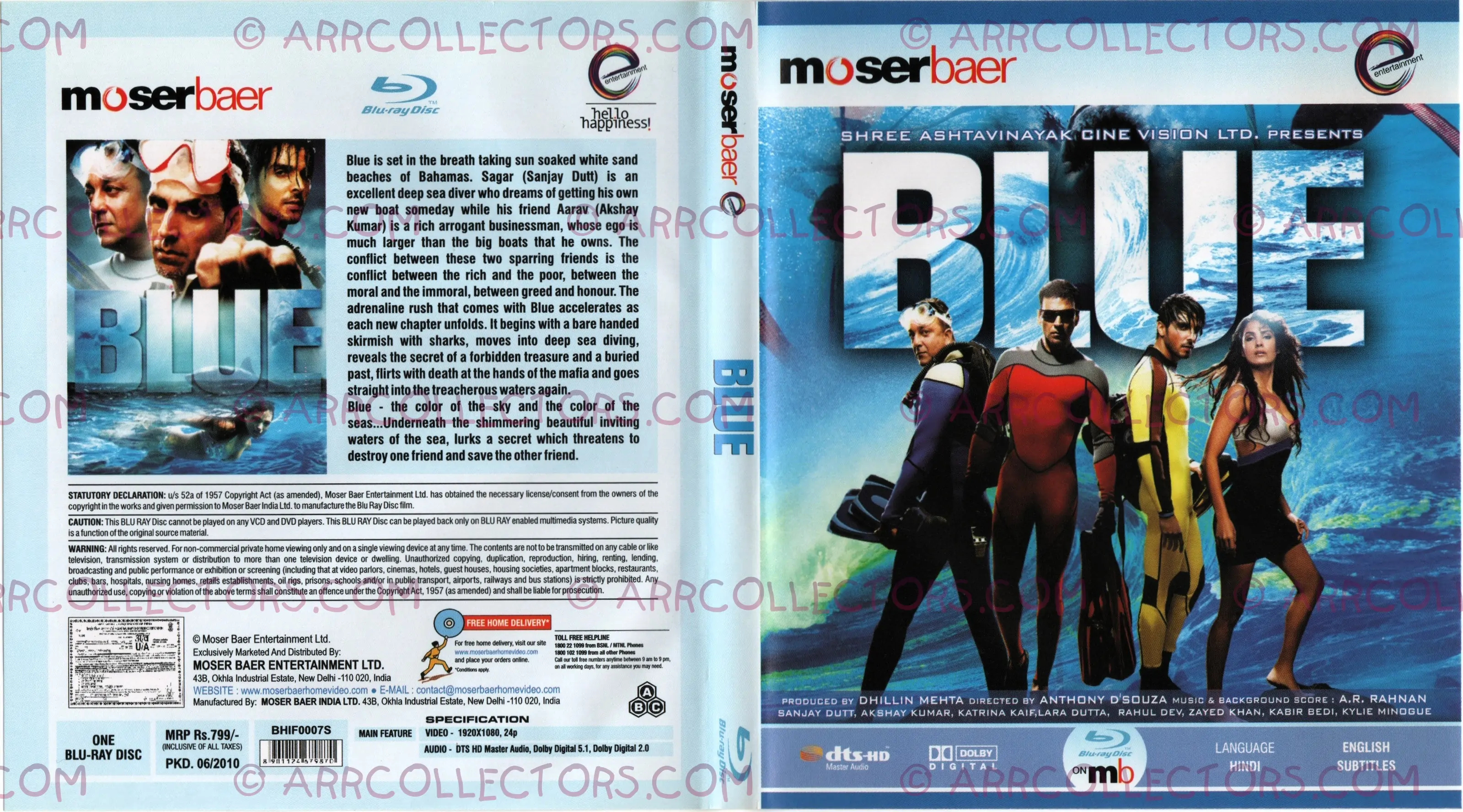 Blue Cover