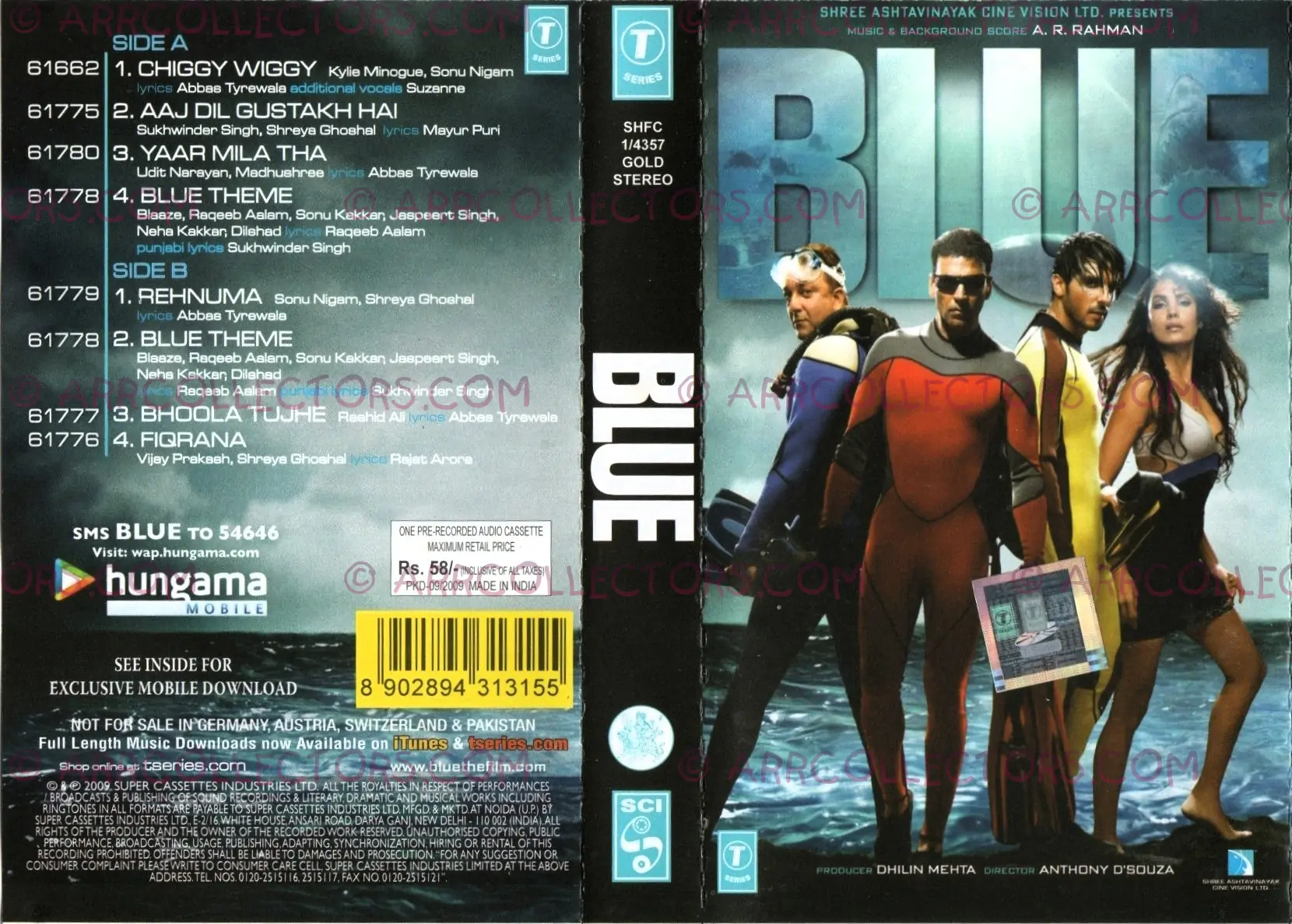 Blue Cover