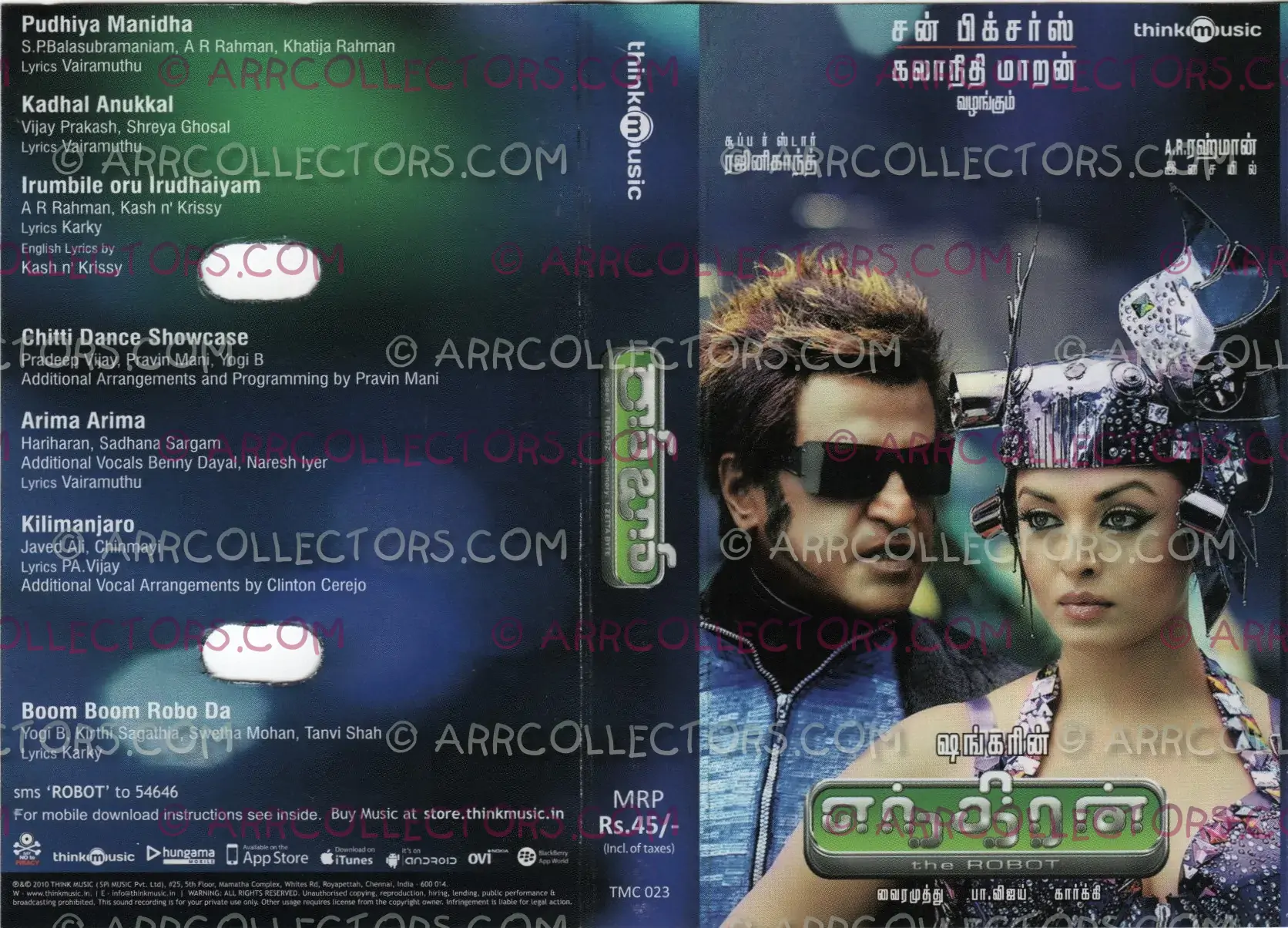 Enthiran The Robot Cover