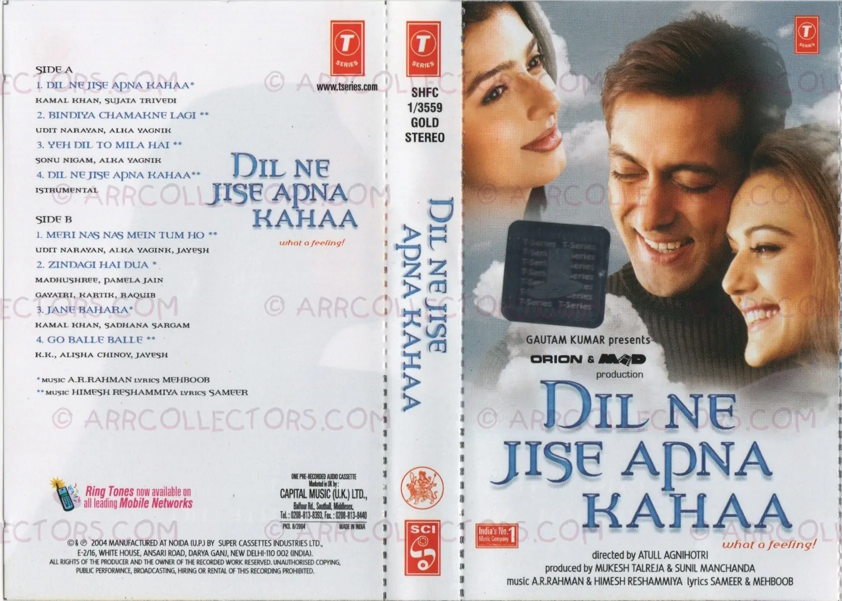Dil Ne Jise Apna Kaha Cover
