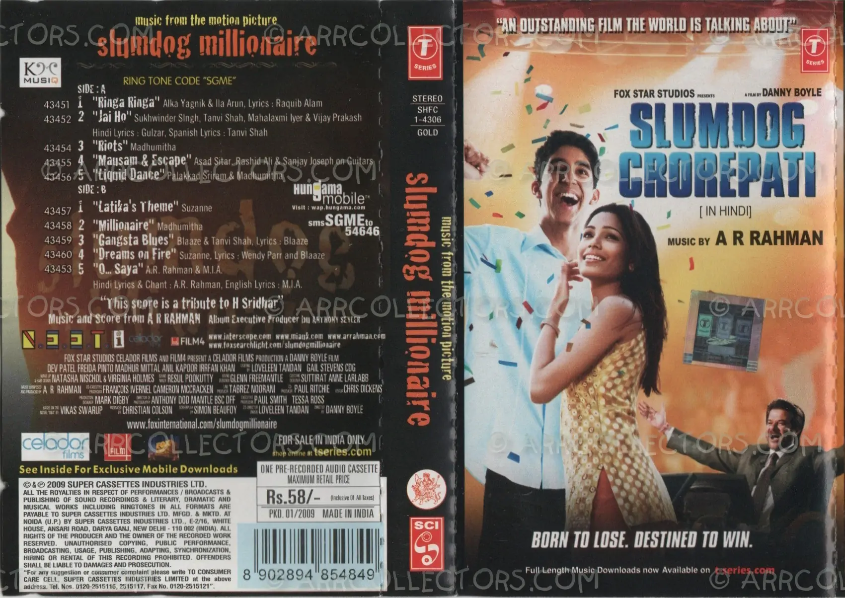 Slumdog Crorepati Cover