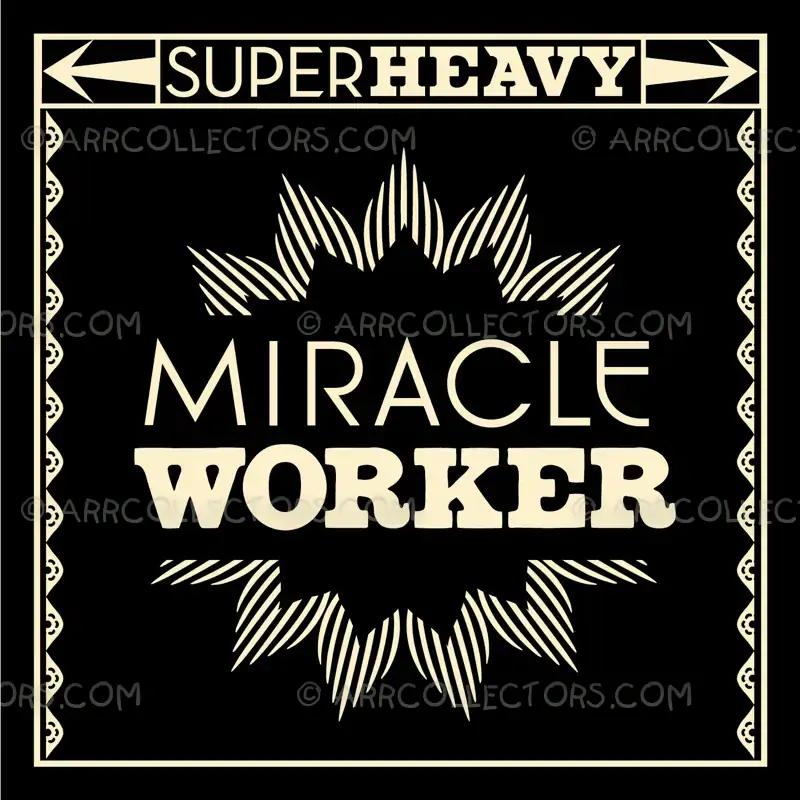 Miracle Worker Single - Super Heavy Cover