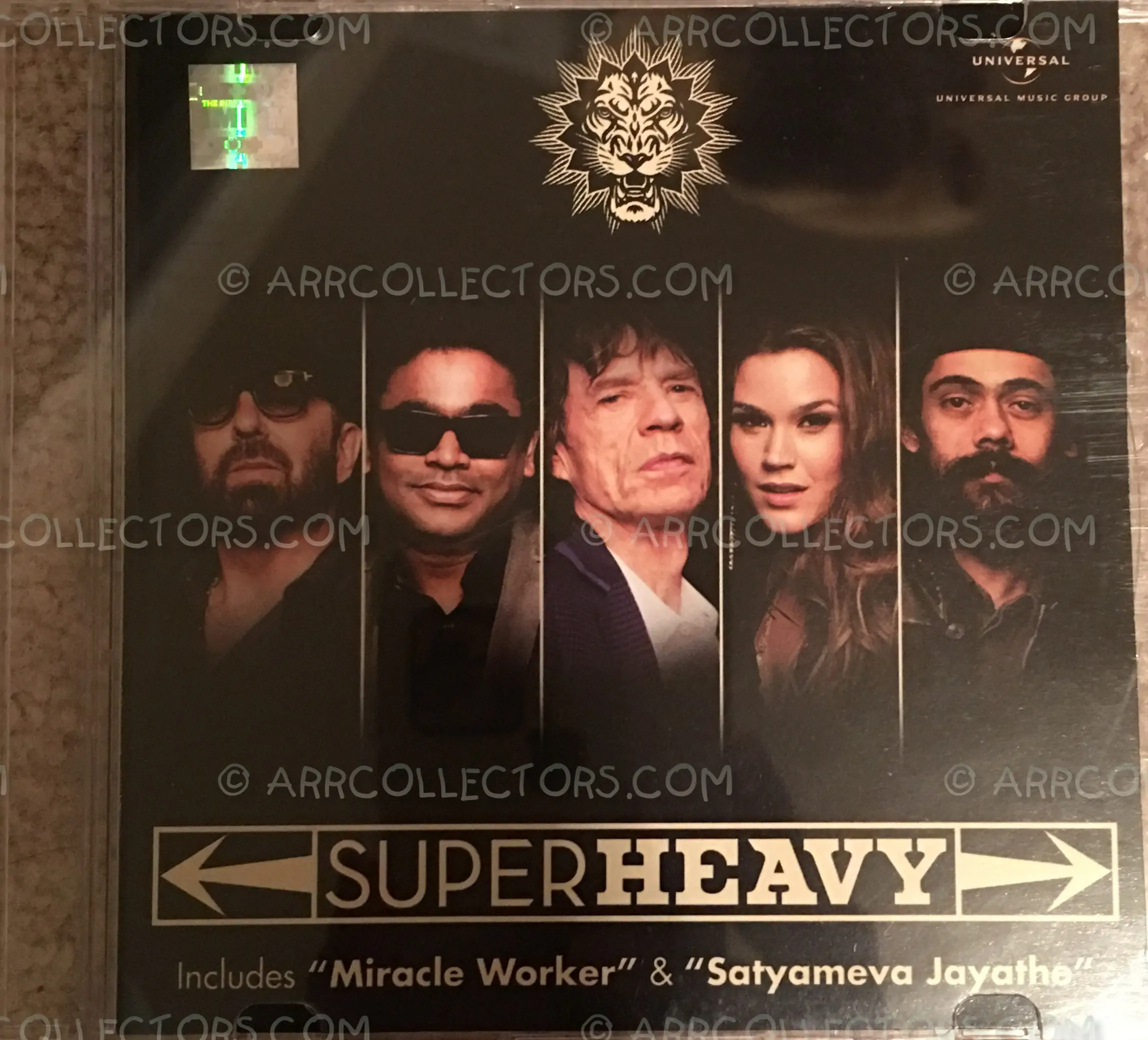 Saytameva Jayate and Miracle Worker Singles - Super Heavy Cover
