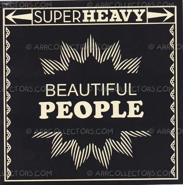 Beautiful People Single - Super Heavy Cover