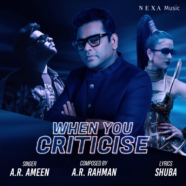 When you Criticise Single - Nexa Music Cover