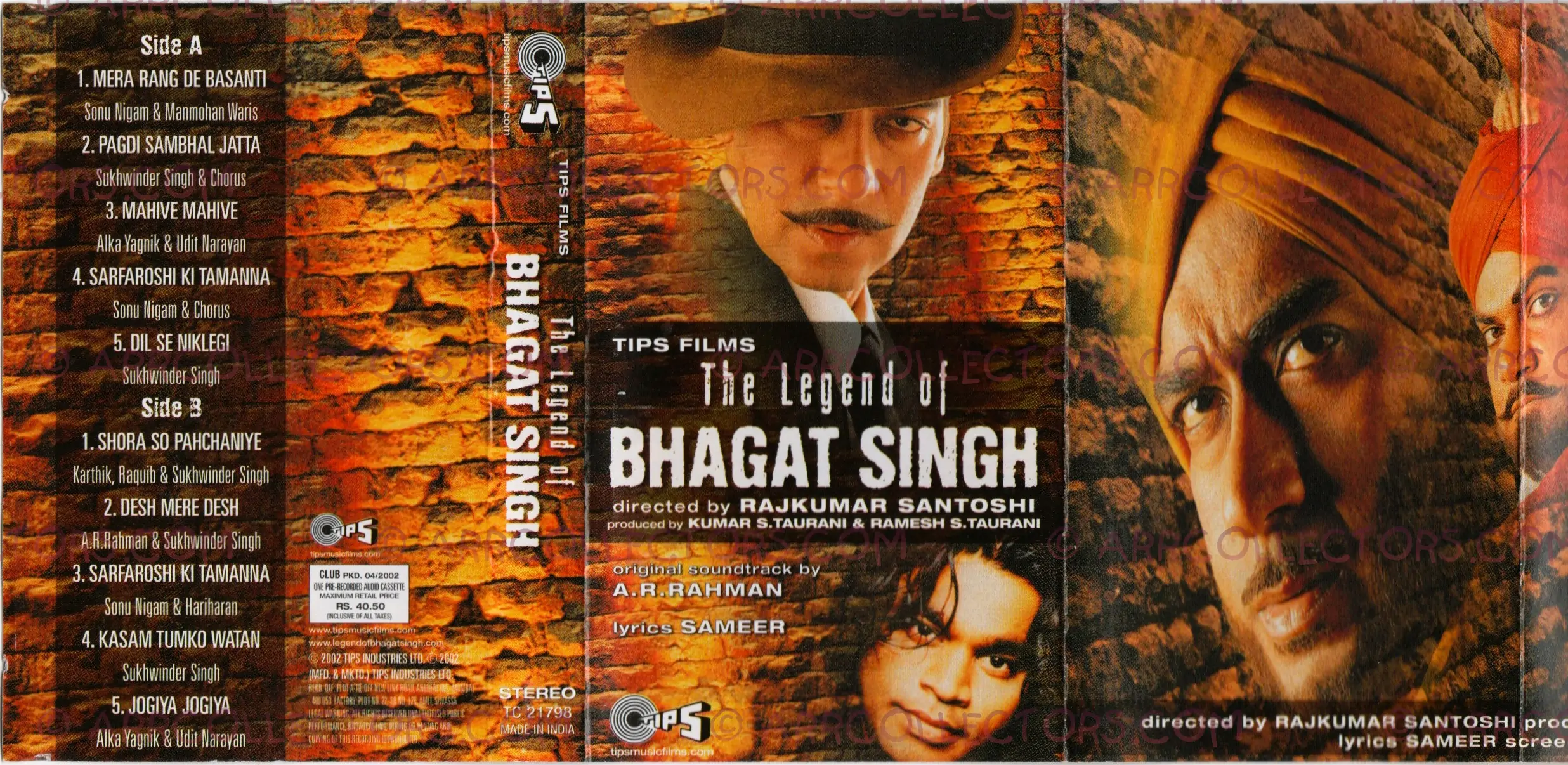 The Legend of Bhagat Singh Cover