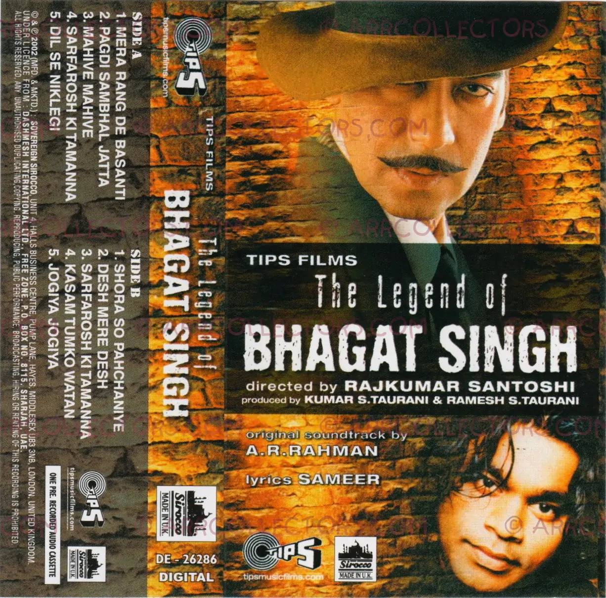 The Legend of Bhagat Singh Cover