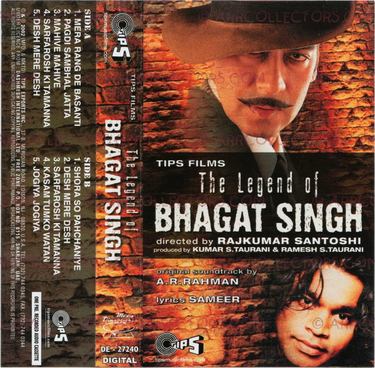 The Legend of Bhagat Singh Cover