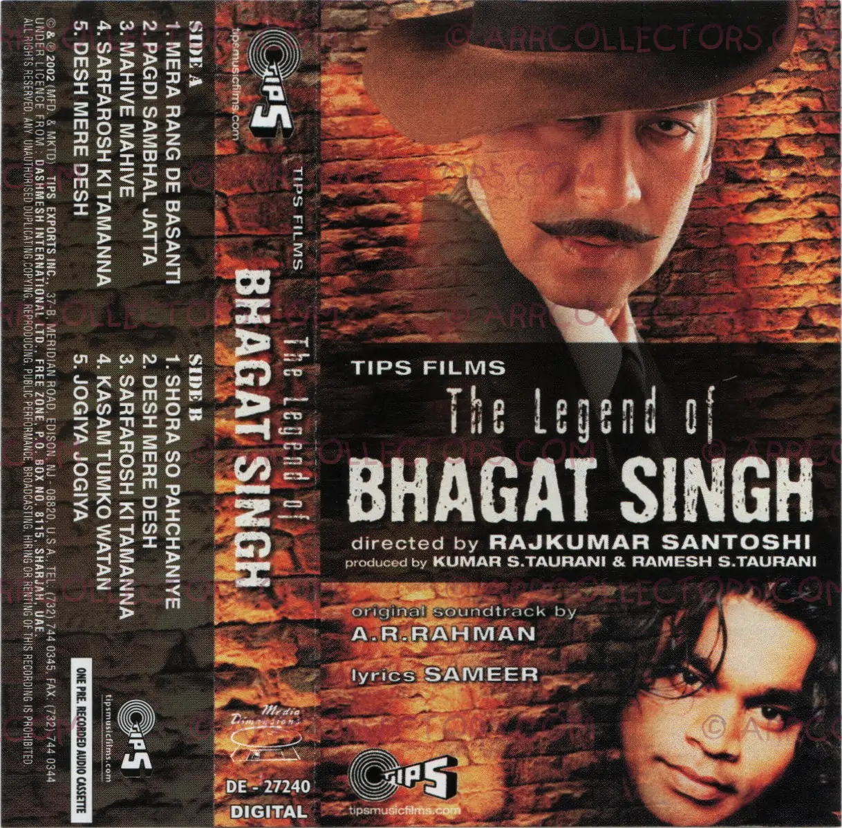 The Legend of Bhagat Singh Cover