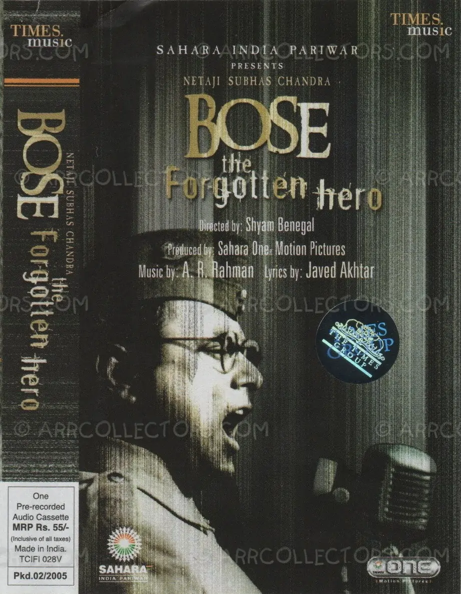 Bose The Forgotten Hero Cover