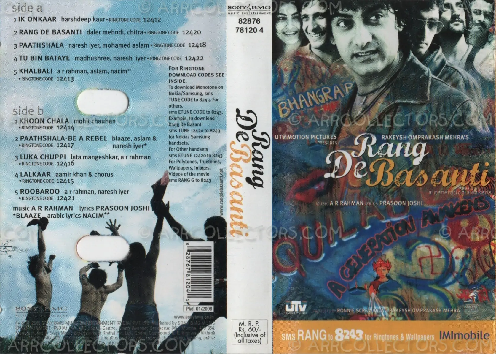 Rang De Basanti Cover