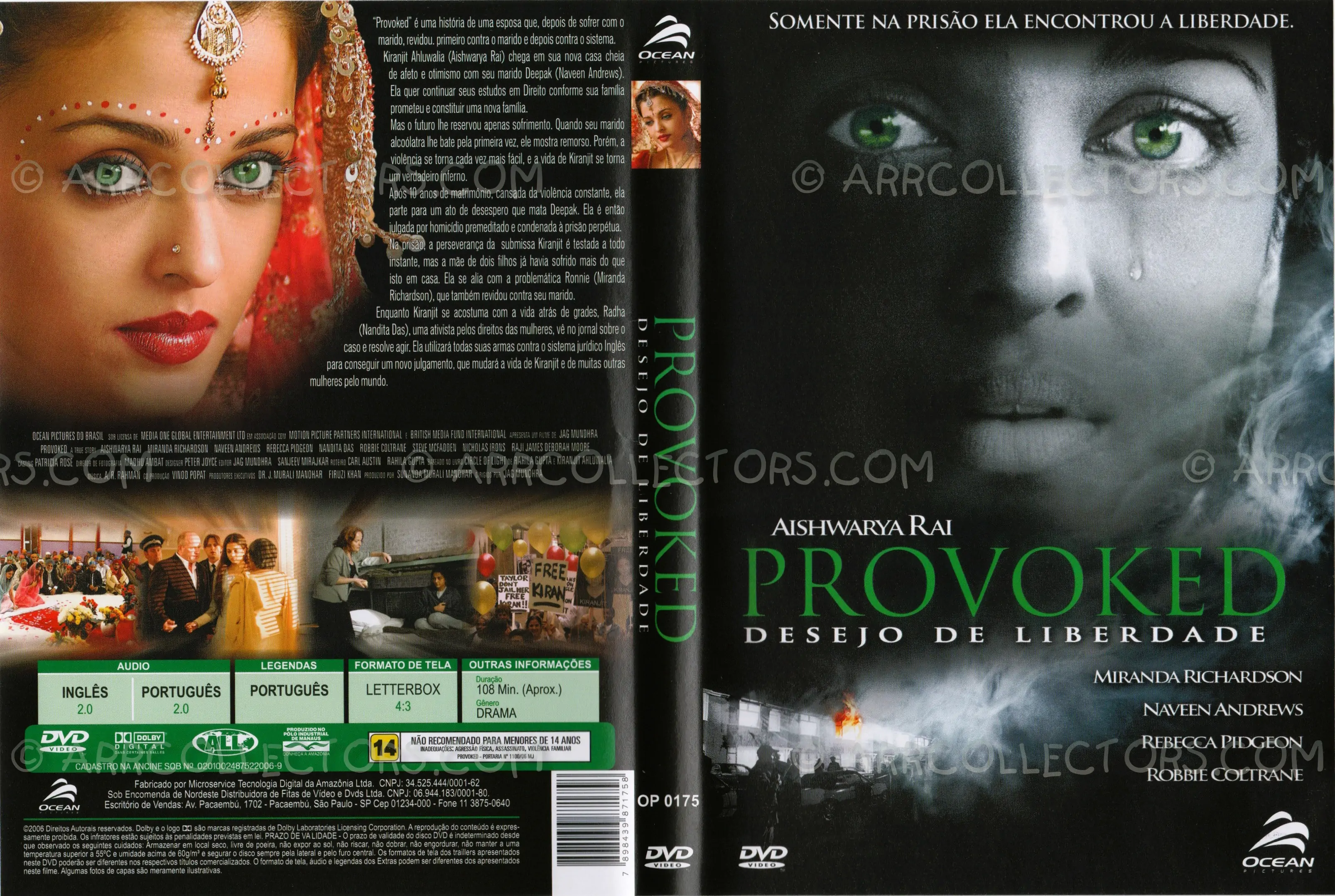 Provoked - Desjo De Liberdade Cover