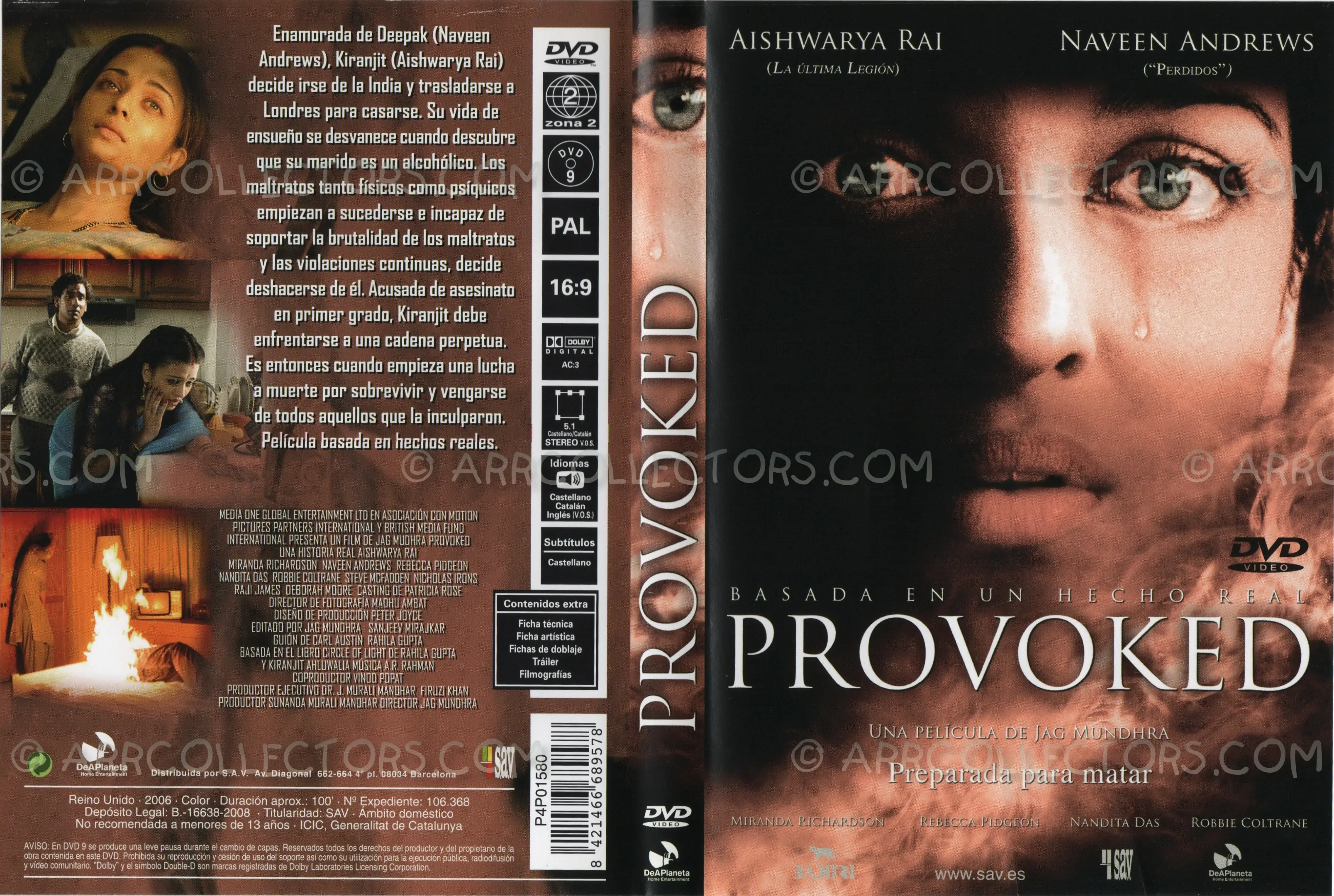 Provoked - Preparada Para Matar Cover